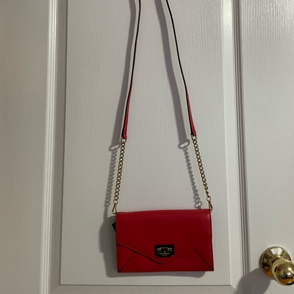 Kate spade - wallet crossbody in red leather. - Picture 2 of 11